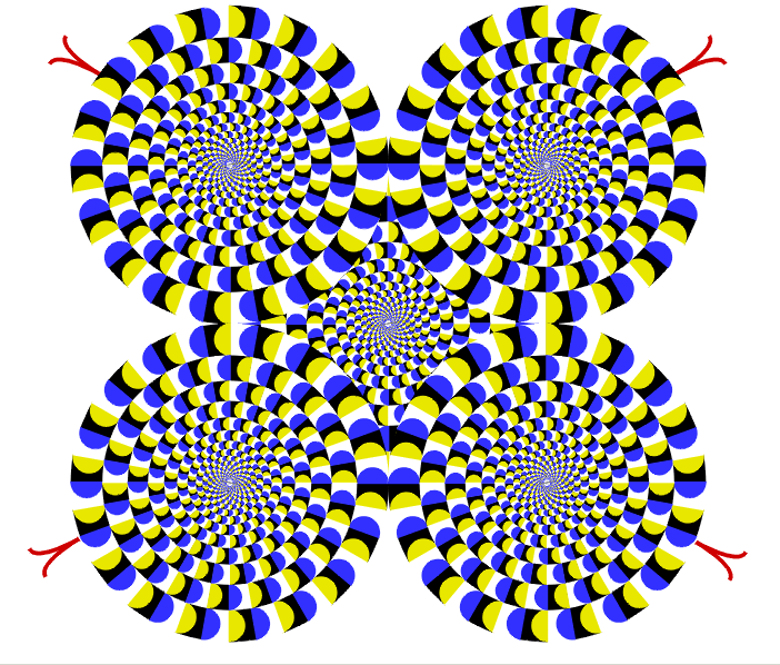 illusion d'optique cercles